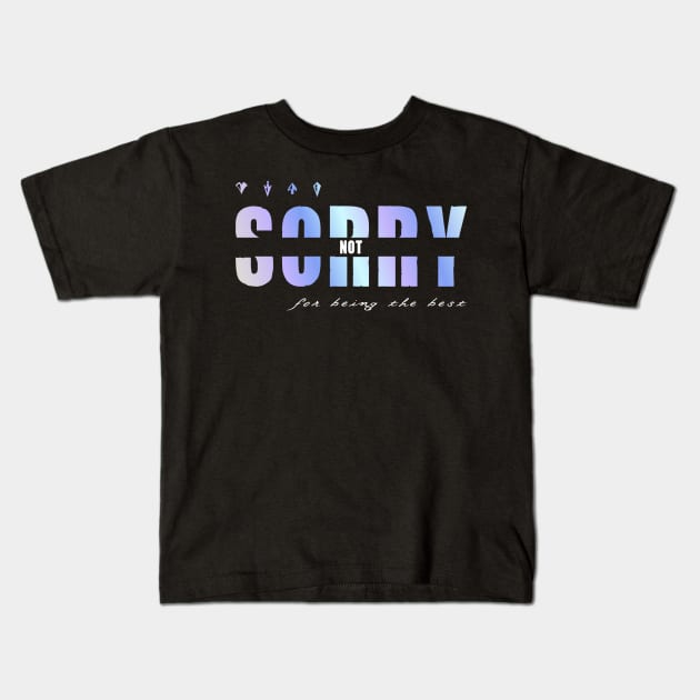 (Not) Sorry Kids T-Shirt by AmberCrisis